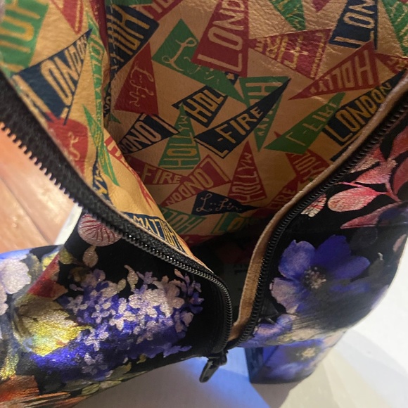 Miss-Fire fabulous painted suede boots sz 39 - Picture 8 of 11